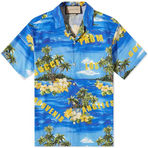 gucci hawaii shirts|gucci button up shirt.